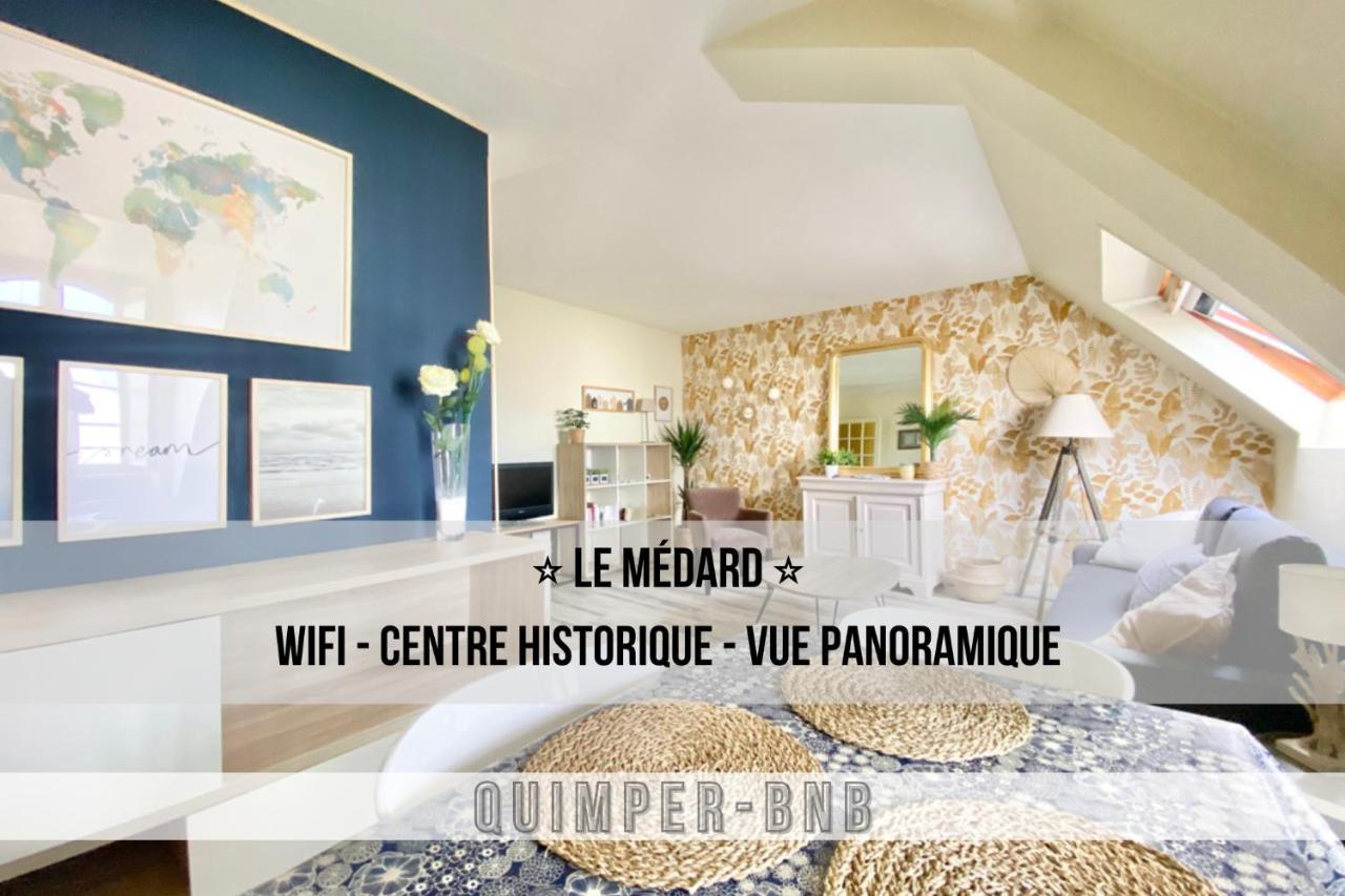 Le Medard - Confort - Wifi - Centre Historique - Entree Autonome Leilighet Quimper Eksteriør bilde